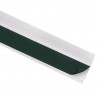 Listwy schodowe w kształcie litery L 5 szt. Aluminium 100 cm
