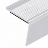 Listwy schodowe w kształcie litery L 5 szt. Aluminium 100 cm