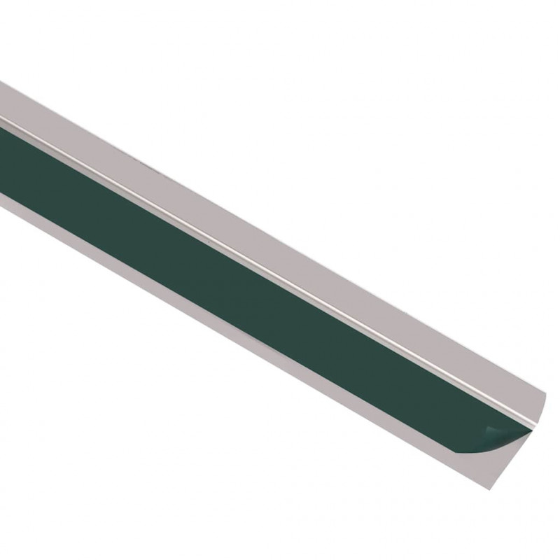 Listwy schodowe w kształcie litery L 15 szt. Aluminium 100 cm