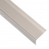 Listwy schodowe w kształcie litery L 5 szt. Aluminium 100 cm