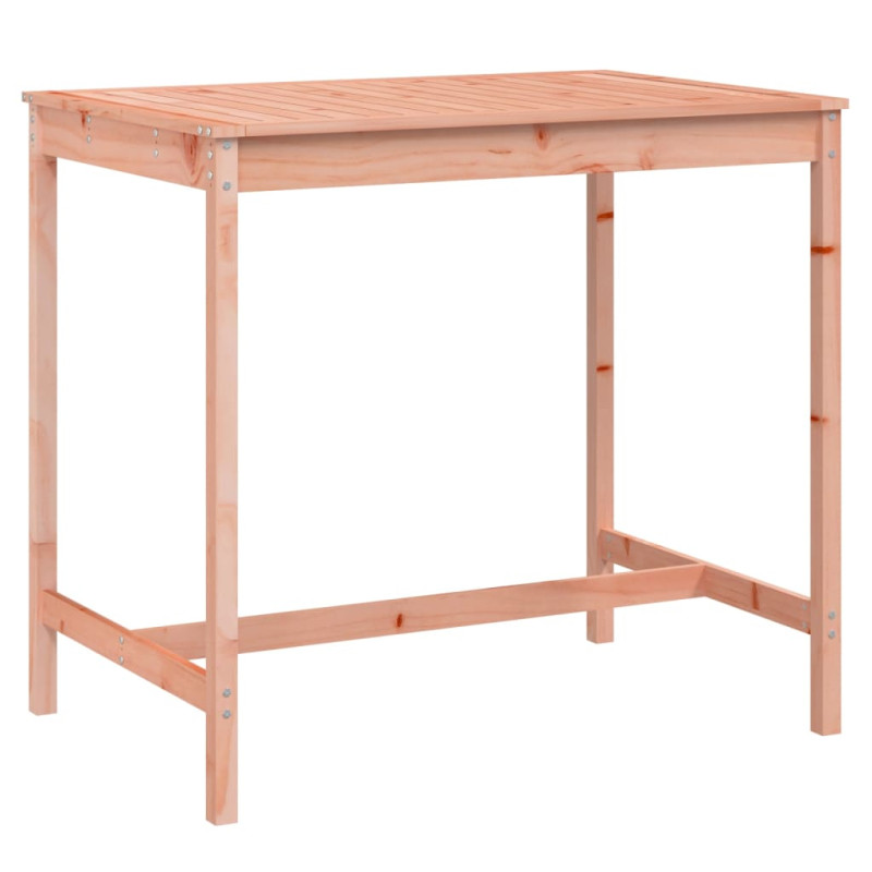 Stolik ogrodowy, 121x82,5x110 cm, lite drewno daglezjowe