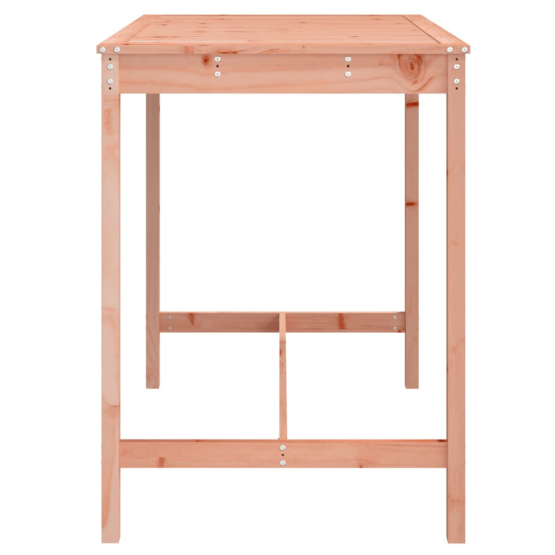 Stolik ogrodowy, 121x82,5x110 cm, lite drewno daglezjowe