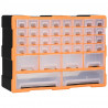 Organizer z 38 szufladkami, 52x16x37,5 cm