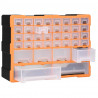 Organizer z 38 szufladkami, 52x16x37,5 cm