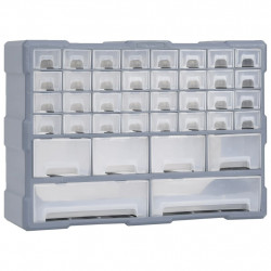 Organizer z 38 szufladkami, 52x16x37,5 cm