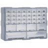 Organizer z 38 szufladkami, 52x16x37,5 cm