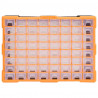 Organizer z 64 szufladkami, 52x16x37,5 cm