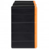 Organizery z 12 szufladkami, 2 szt, 26,5x16x26 cm