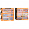 Organizery z 12 szufladkami, 2 szt, 26,5x16x26 cm