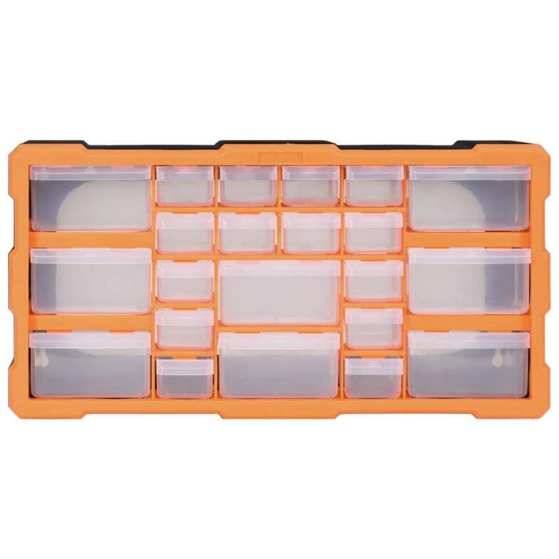 Organizer z 22 szufladkami, 49x16x25,5 cm
