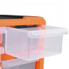 Organizer z 22 szufladkami, 49x16x25,5 cm