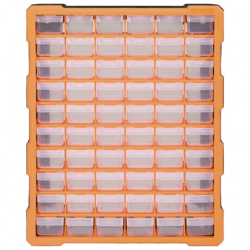 Organizer z 60 szufladkami, 38x16x47,5 cm