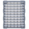 Organizer z 60 szufladkami, 38x16x47,5 cm
