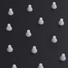 Słuchawka prysznicowa ze stali, 20x20 cm, kwadratowa, czarna