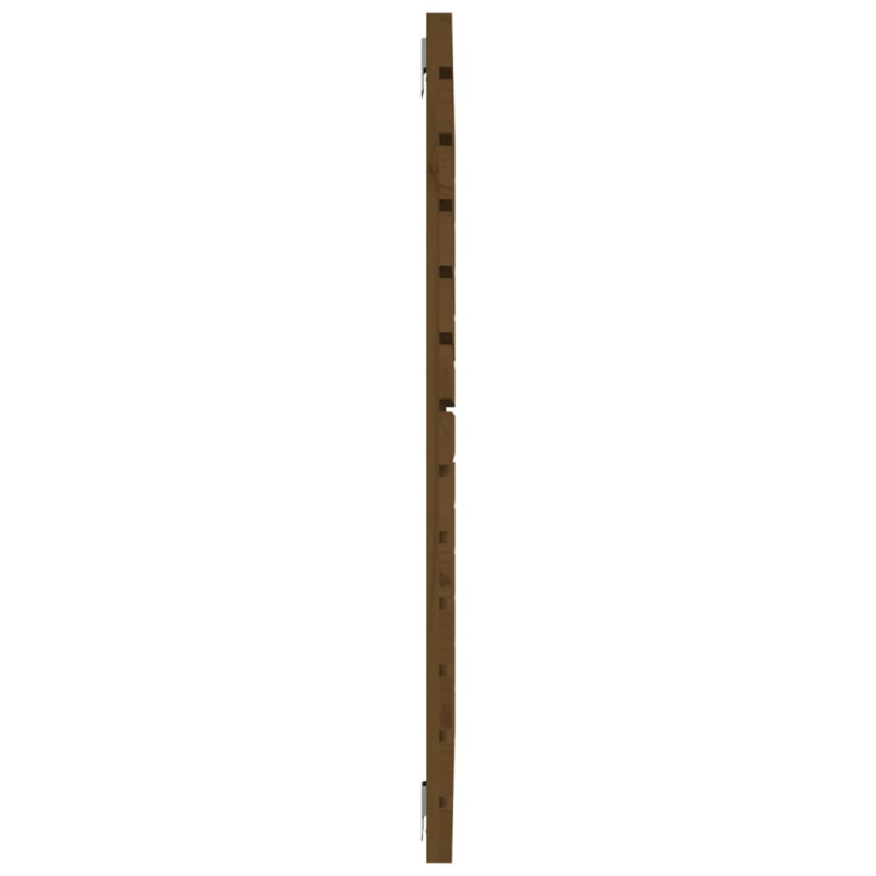 Wezgłowie łóżka, miodowy brąz, 146x3x91,5 cm, drewno sosnowe