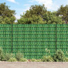 Osłona na ogrodzenie ogrodowe, PVC, 70x0,19 m, zielona
