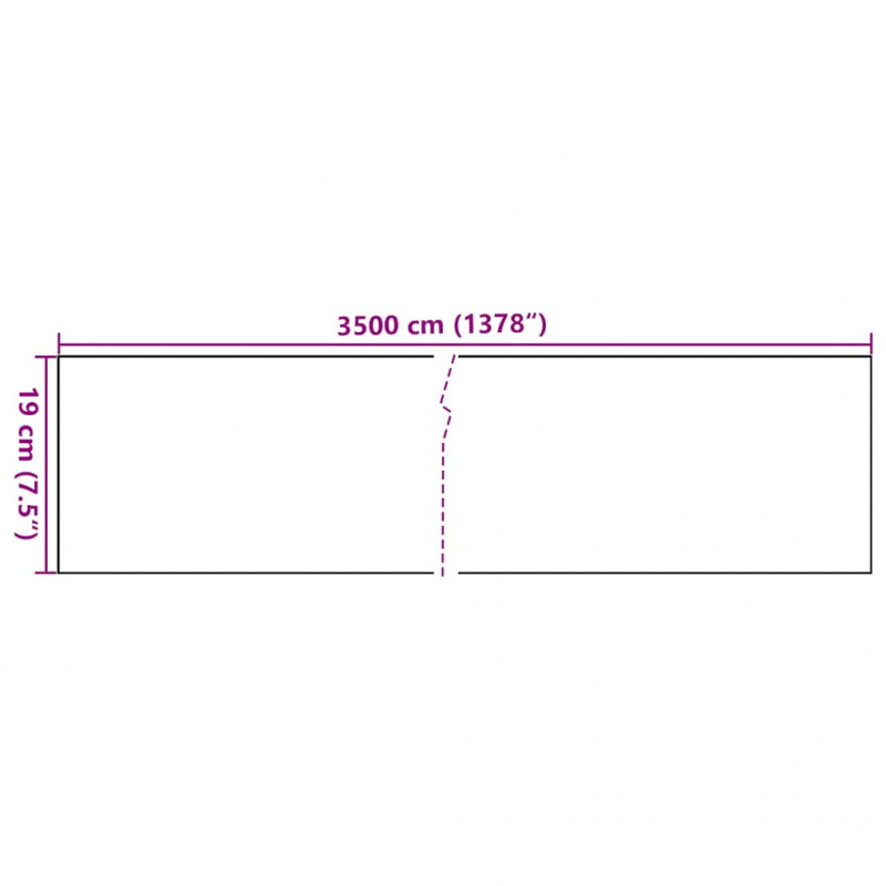 Osłony na ogrodzenie, 4 szt., PVC, 35x0,19 m, zielone
