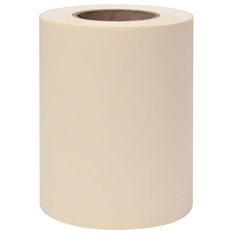Osłona na ogrodzenie ogrodowe, PVC, 70x0,19 m, kremowa