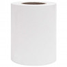 Osłona na ogrodzenie ogrodowe, PVC, 35x0,19 m, biała