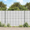 Osłona na ogrodzenie ogrodowe, PVC, 70x0,19 m, biała