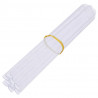 Osłona na ogrodzenie ogrodowe, PVC, 35x0,19 m, brązowa