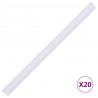 Osłona na ogrodzenie ogrodowe, PVC, 35x0,19 m, brązowa