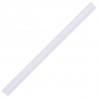 Osłona na ogrodzenie ogrodowe, PVC, 70x0,19 m, brązowa