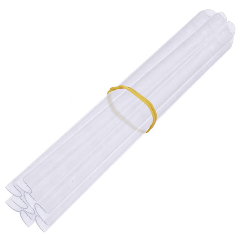 Osłony na ogrodzenie, 4 szt., PVC, 35x0,19 m, brązowe