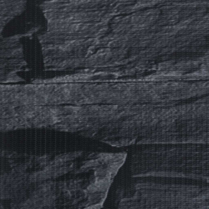 Osłona na ogrodzenie ogrodowe, PVC, 35x0,19 m, wygląd kamienia