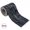 Osłona na ogrodzenie ogrodowe, PVC, 35x0,19 m, wygląd kamienia