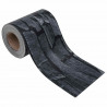 Osłona na ogrodzenie ogrodowe, PVC, 70x0,19 m, szara