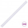 Osłona na ogrodzenie ogrodowe, PVC, 70x0,19 m, szara