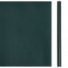 Osłona na ogrodzenie ogrodowe, PVC, 35x0,19 m, zielona, mat