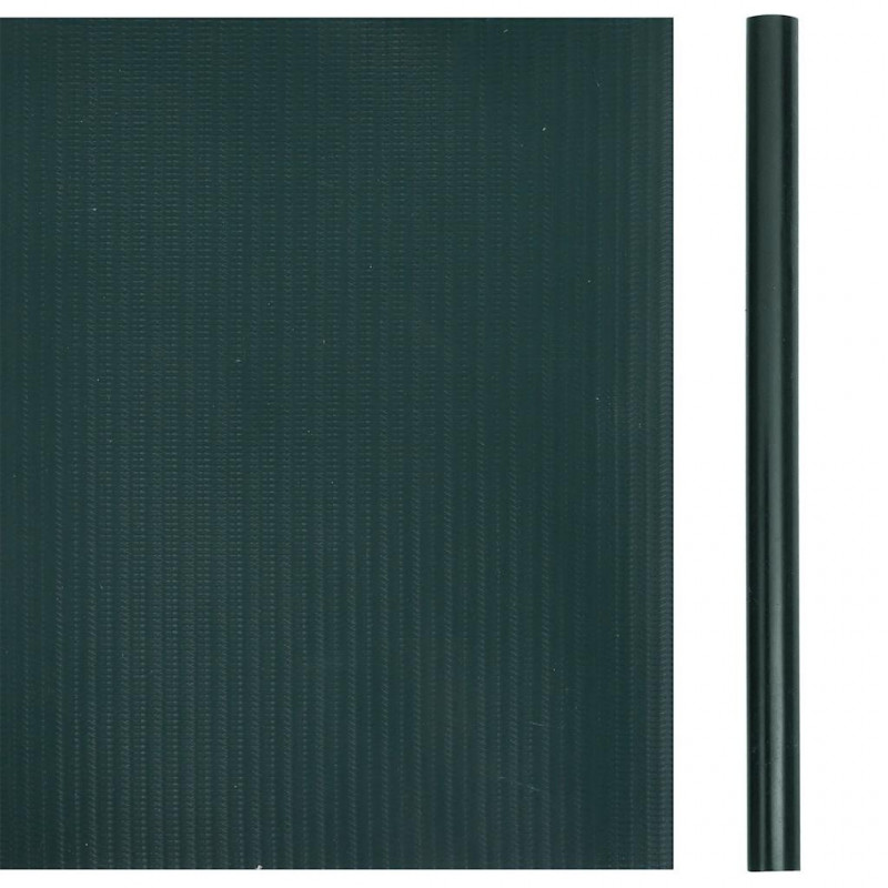 Osłony na ogrodzenie, 4 szt., PVC, 35x0,19 m, zielone, mat