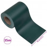 Osłony na ogrodzenie, 4 szt., PVC, 35x0,19 m, zielone, mat