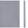 Osłona na ogrodzenie ogrodowe, PVC, 35x0,19 m, jasnoszara, mat