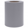 Osłona na ogrodzenie ogrodowe, PVC, 35x0,19 m, jasnoszara, mat