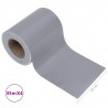 Osłony na ogrodzenie, 4 szt., PVC, 35x0,19 m, jasnoszare, mat