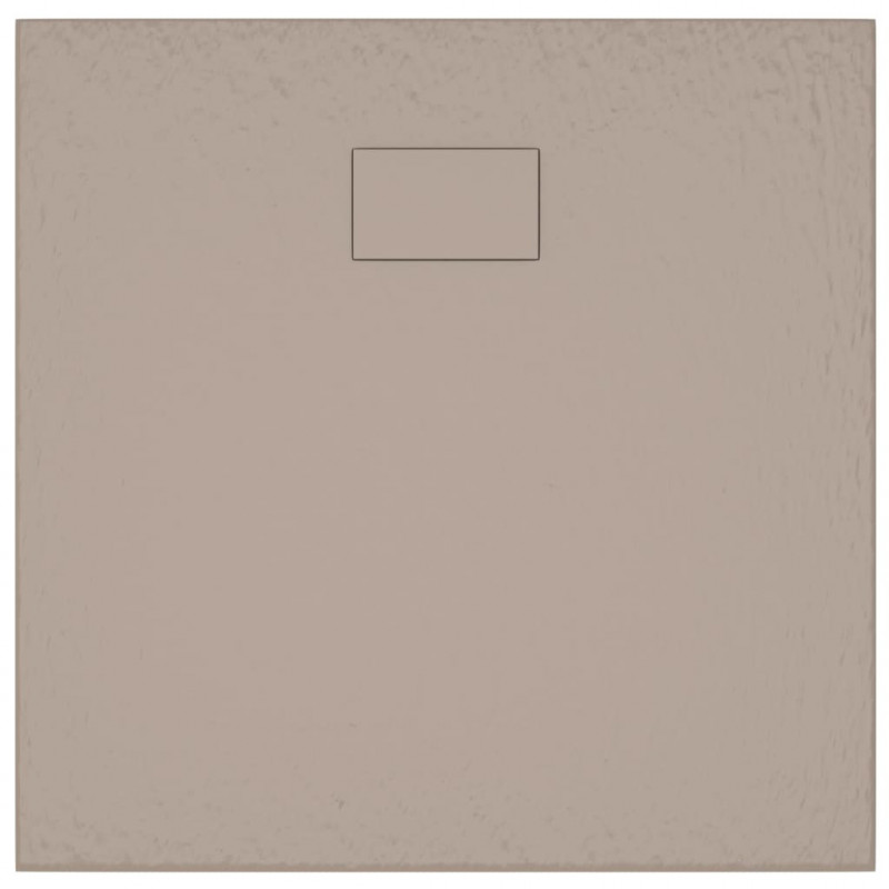 Brodzik prysznicowy, SMC, brązowy, 90 x 80 cm