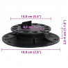 Regulowane wsporniki tarasowe, 10 szt., 25-40 mm