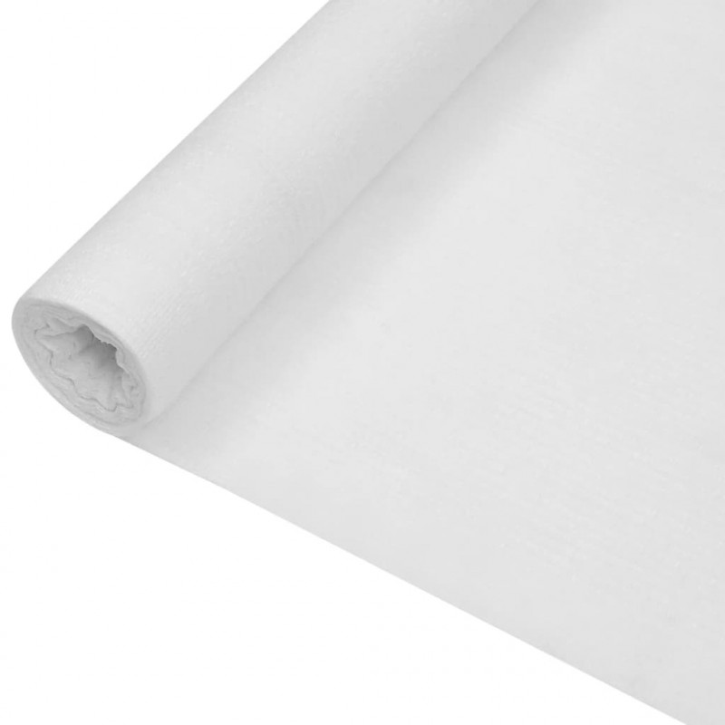 Siatka cieniująca, biała, 1,5x50 m, HDPE, 195 g/m²