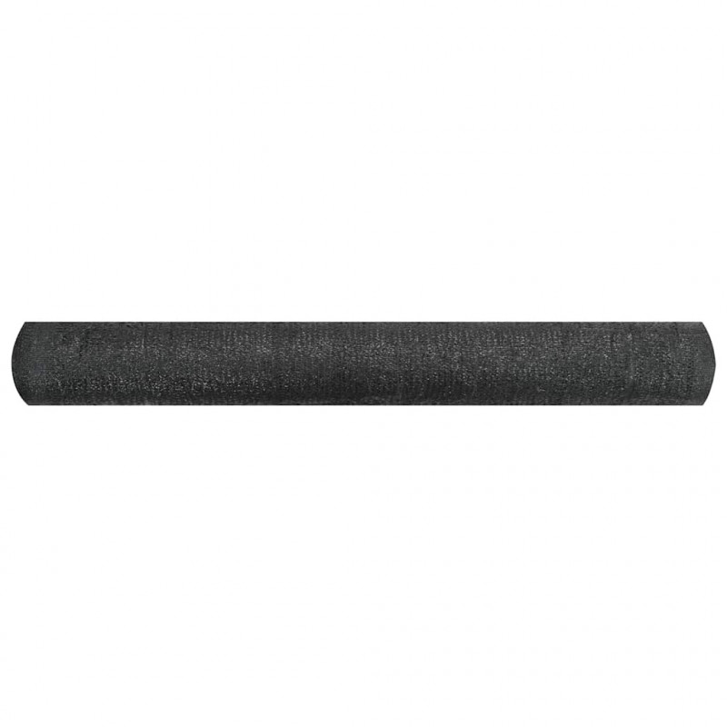 Siatka cieniująca, czarna, 1x50 m, HDPE, 150 g/m²