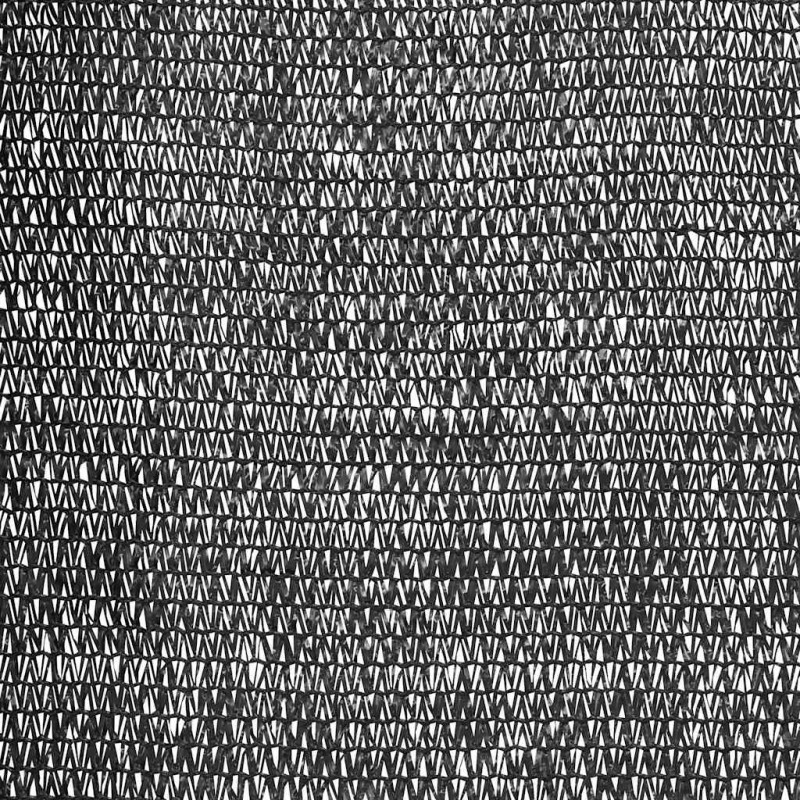Siatka cieniująca, czarna, 1x50 m, HDPE, 150 g/m²