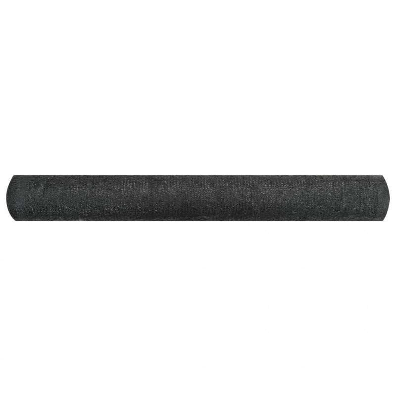 Siatka cieniująca, czarna, 2x10 m, HDPE, 195 g/m²