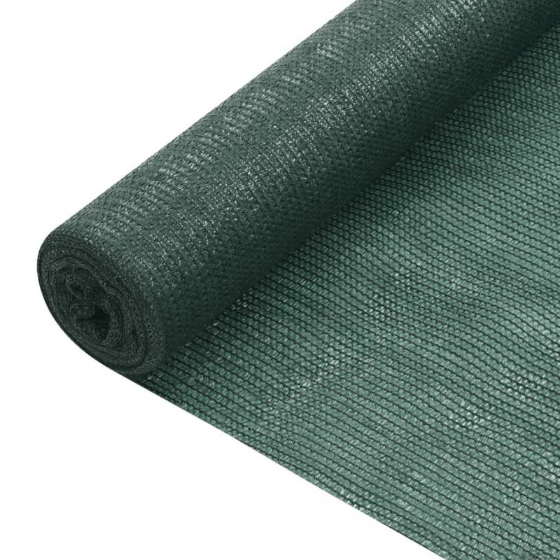 Siatka cieniująca, zielona, 3,6x50 m, HDPE, 75 g/m²