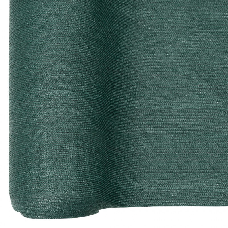 Siatka cieniująca, zielona, 1x25 m, HDPE, 150 g/m²