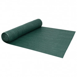Siatka cieniująca, zielona, 2x25 m, HDPE, 150 g/m²