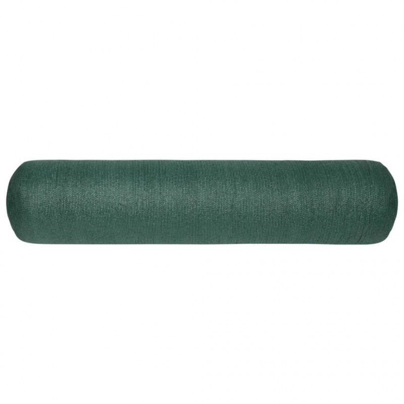 Siatka cieniująca, zielona, 1,5x10 m, HDPE, 195 g/m²