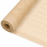 Siatka cieniująca, beżowa, 1,5 x 10 m, HDPE, 75 g/m²