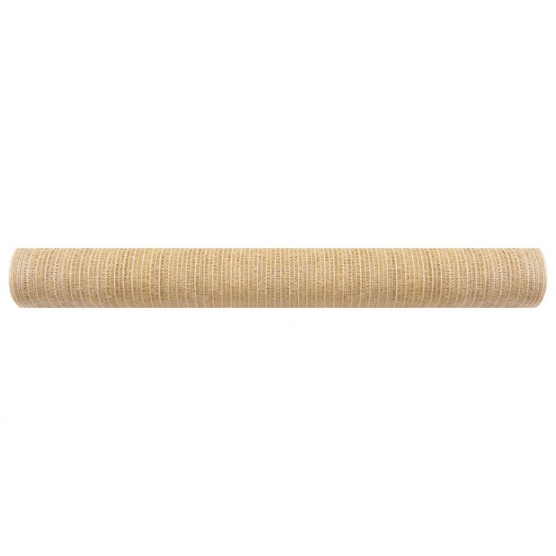Siatka cieniująca, beżowa, 2x50 m, HDPE, 75 g/m²